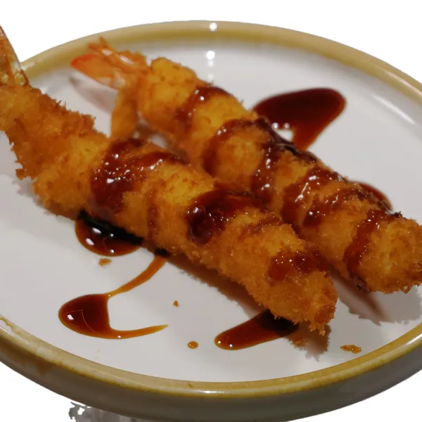 Tempura de langostinos （4u)