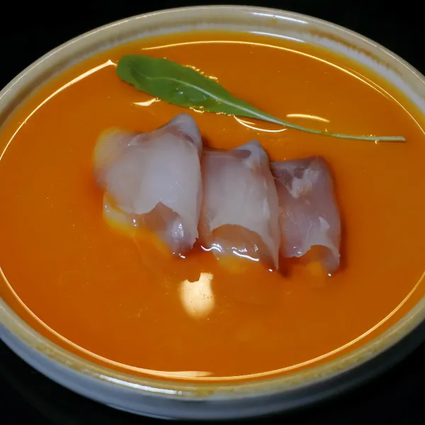 Lubina, salsa ponzu (3u)