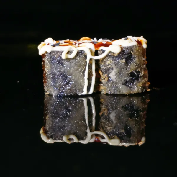 Salmón, mayonesa, teriyaki  (6u)